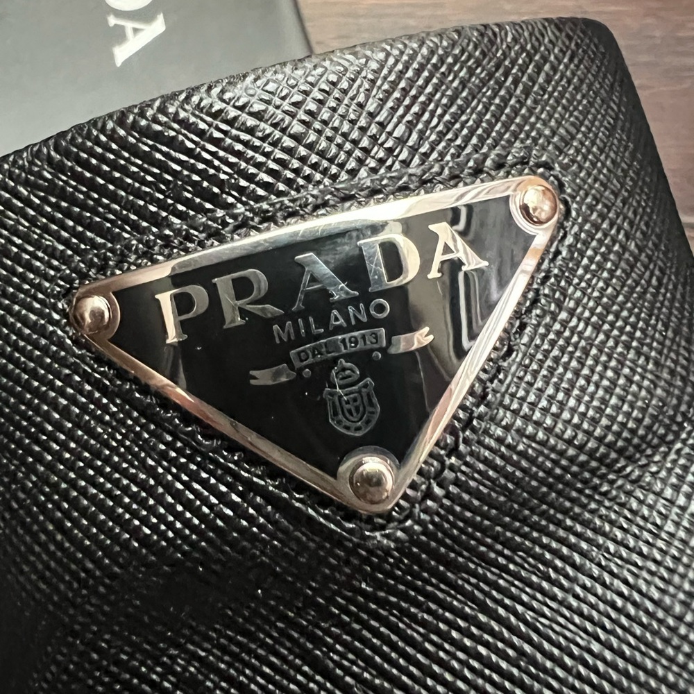 Black Prada Slide Sandal - Picture 3 of 8